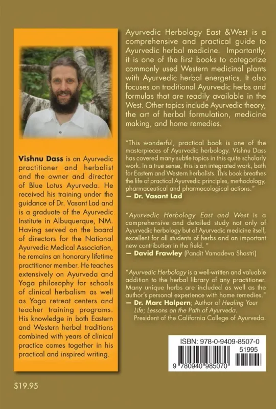 Ayurvedic Herbology East and West