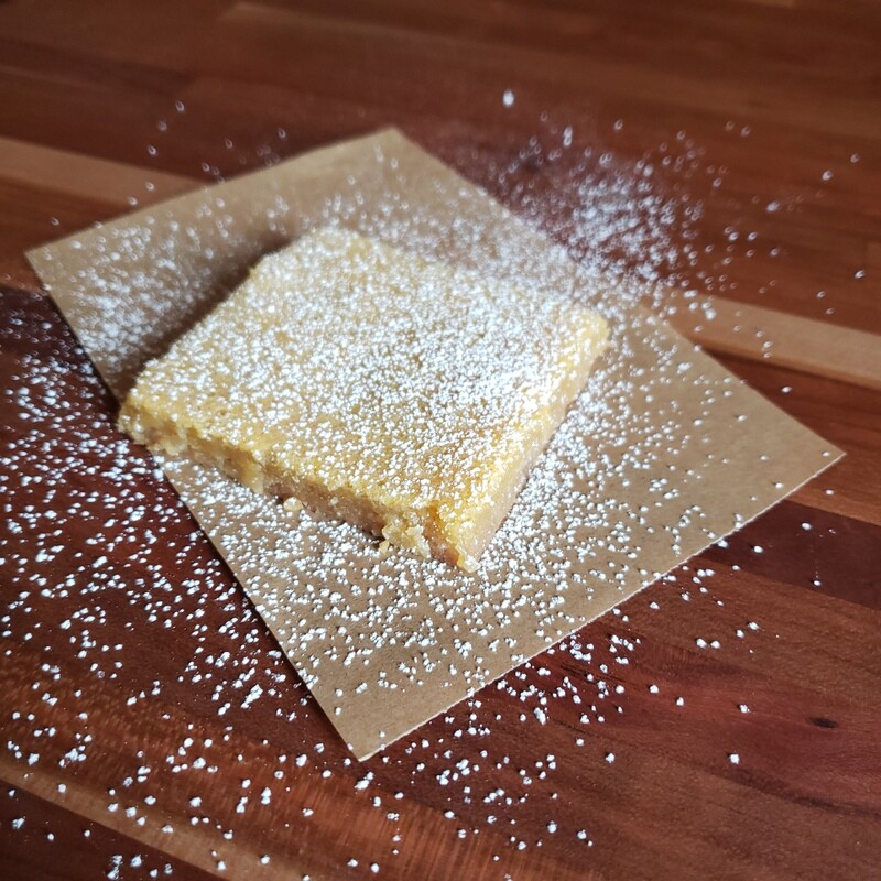 Lemon Pepper Cookie Bars