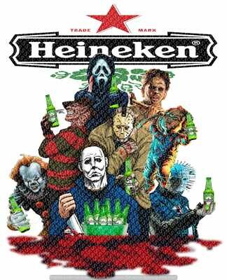 Digital File Halloween Characters - Heineken