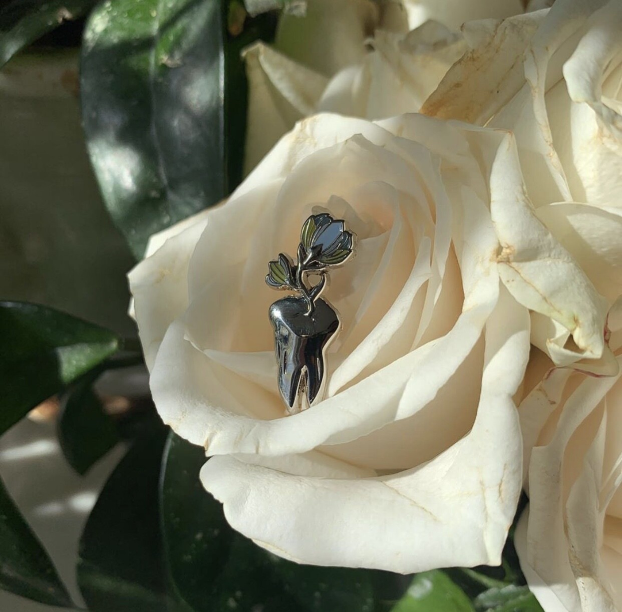 Tooth Enamel Pin