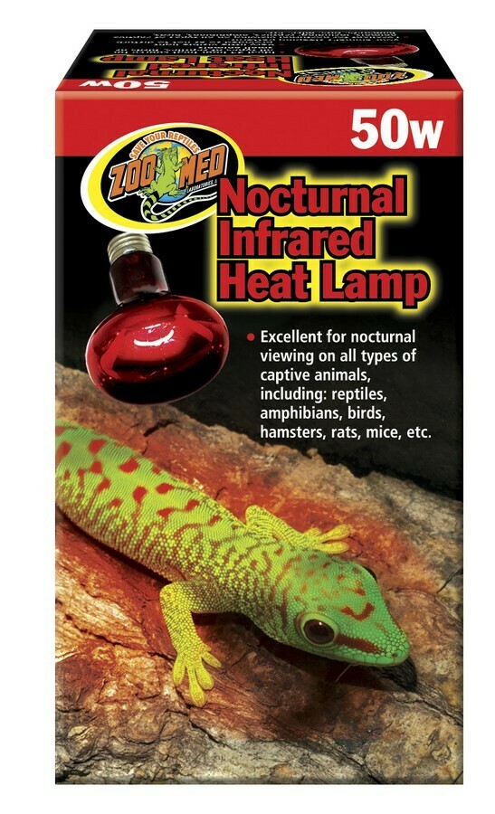 ZOO MED- INFRARED HEAT LAMP 50W
