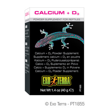 EXOTERRA- CALCIUM +D3 1.4OZ