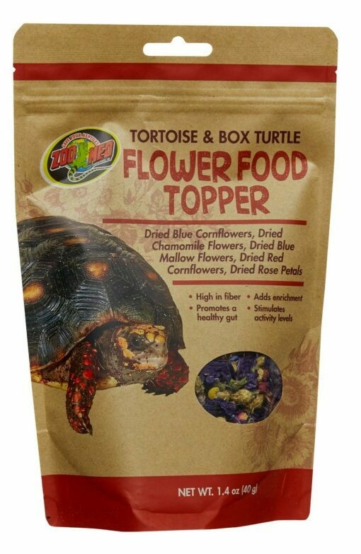 ZOOMED- TORTOISE FLOWER TOPPER 6G
