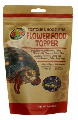 ZOOMED- TORTOISE FLOWER TOPPER 40G