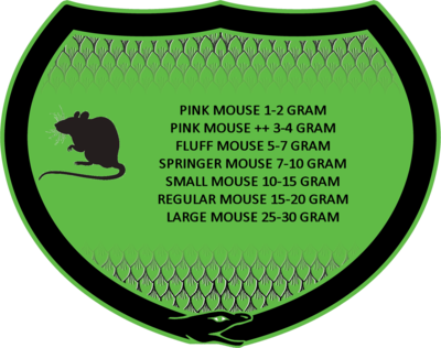 MOUSE- FROZEN PINKY 1-2GRAM