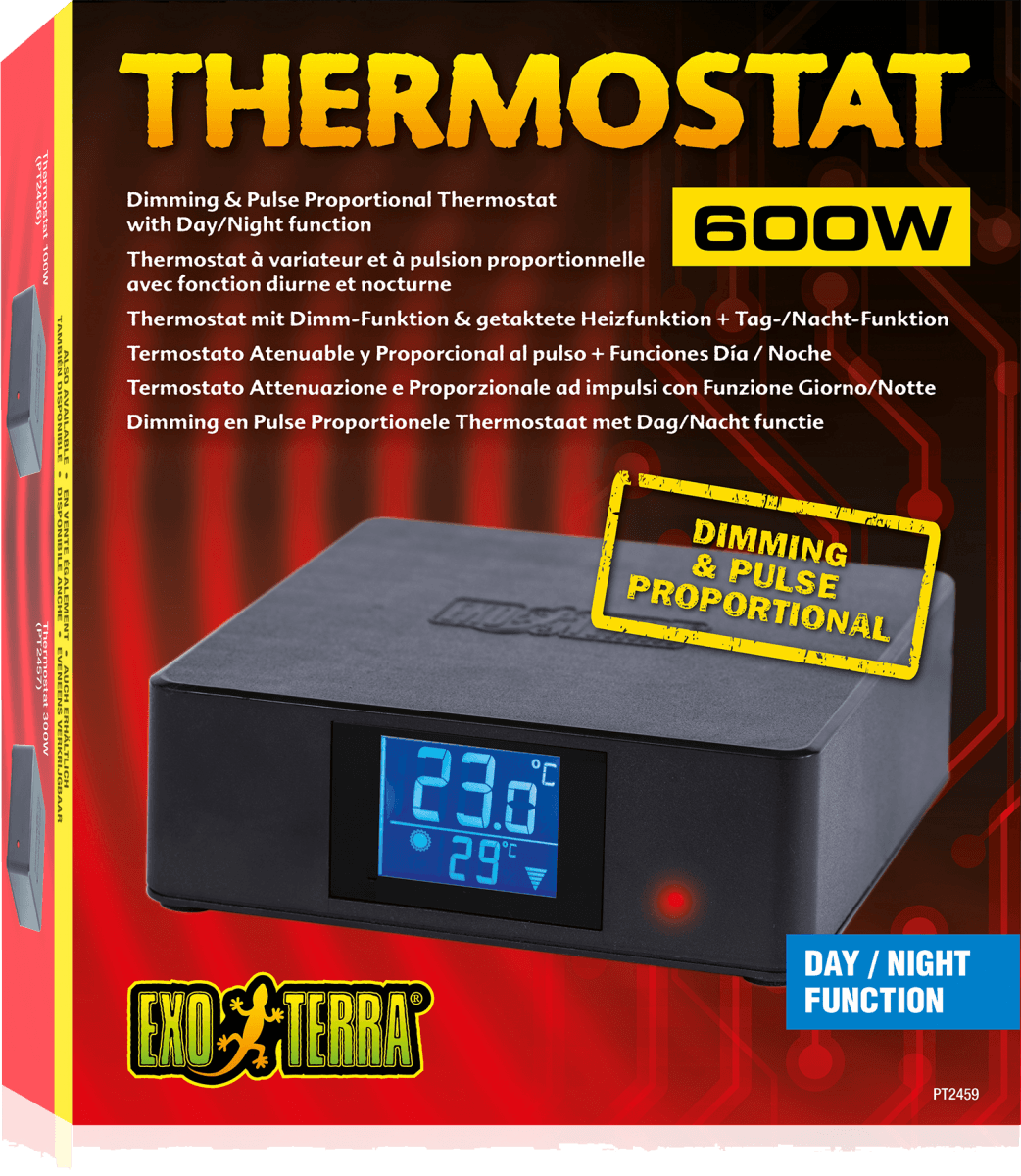 EXO TERRA- 600W DUEL THERMOSTAT