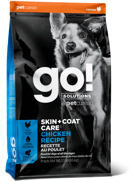 GO! SKIN & COAT CKN DOG  3.5
LB.