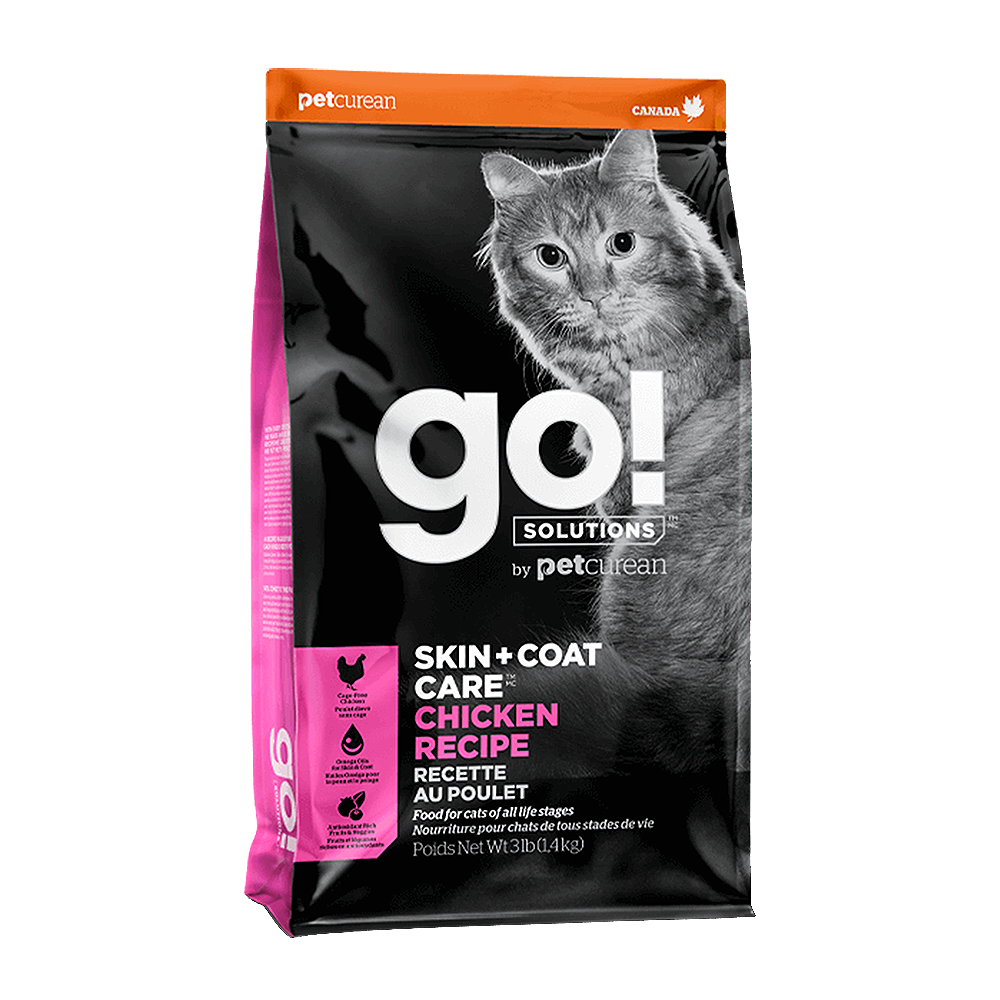 GO! CAT SKIN & COAT CHICKEN 3.6KG.