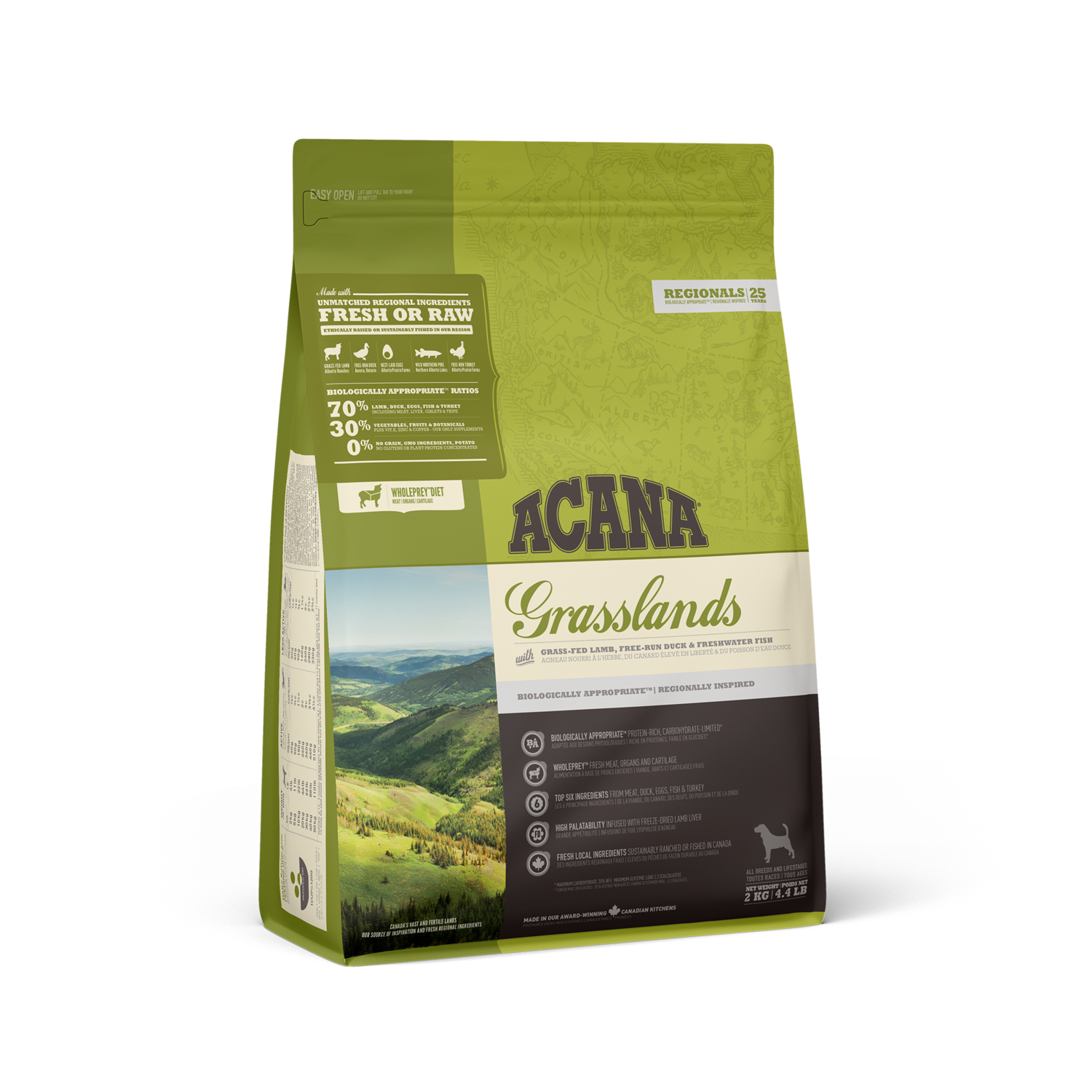 ACANA REGIONALS DOG GRASSLANDS 2KG.