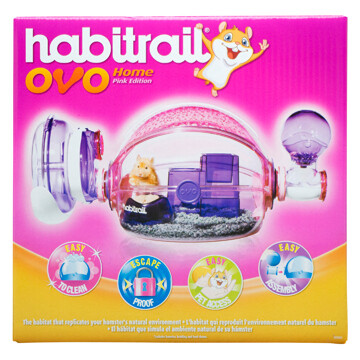 HABITRAIL OVO HOME - PINK