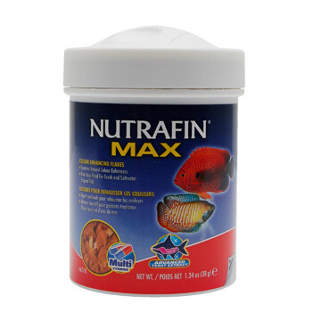 NUTRAFIN TROPICAL COLOUR ENCHANCING FLAKES 38G.