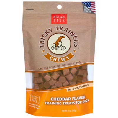 CHEWY TRICKY TRAINERS - CHEDDAR 5OZ