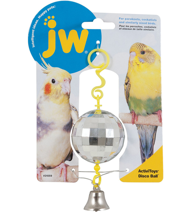 JW BIRD ACTIVITOY DISCO BALL.