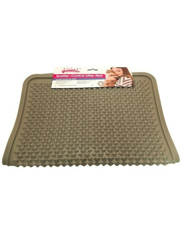 PAWISE SCATTER CONTROL LITTER MAT.