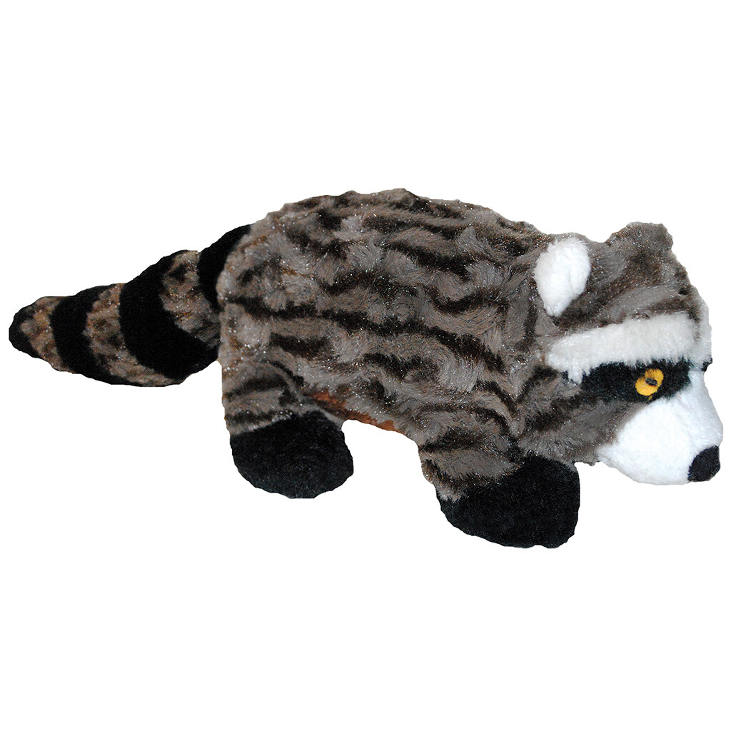 PATCHWORK SWIRL RACOON 8IN.