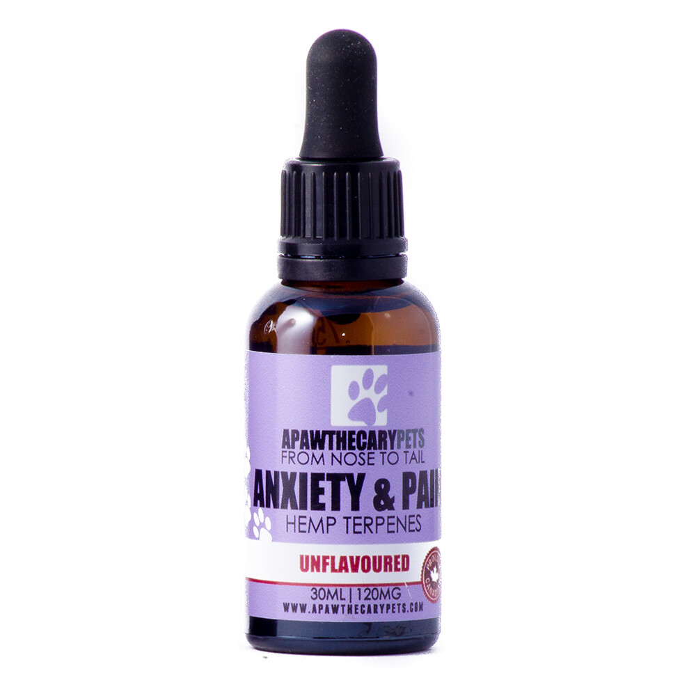 APAWTHECARY HEMP OIL - UNFLAVORED 120 MG.