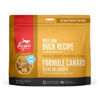 ORIJEN DOG TREAT DUCK 92G.