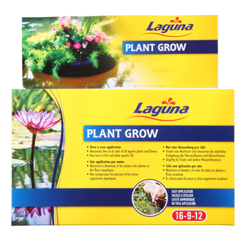 LAGUNA PLANT GROW FERTILIZER POND SPIKES 18CM