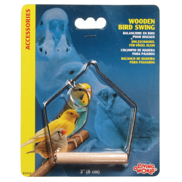 LIVING WORLD WOODEN SWING SM.