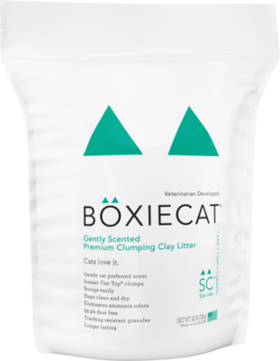 BOXIECAT CLAY LITTER SCENTED 16LBS.