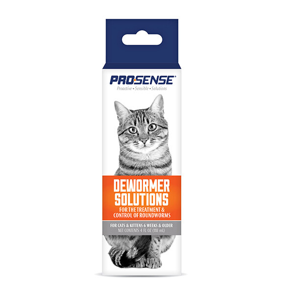 PRO SENSE LIQUID CAT DEWORMER 4OZ.