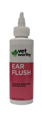 VET WORTHY EAR FLUSH 4OZ