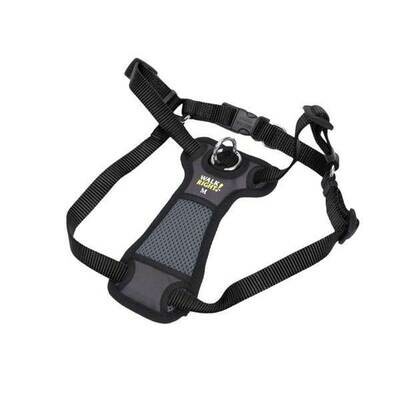 WALK RIGHT HARNESS BLK-MED.