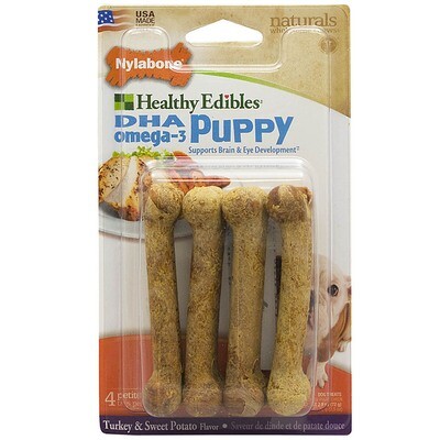 HEALTHY EDIBLES TURKEY & SWT POTATO XS PUPPY 4PK.