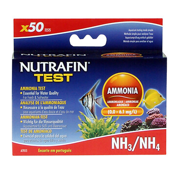 NUTRAFIN AMMONIA NH3/NH4 50 TEST KIT.