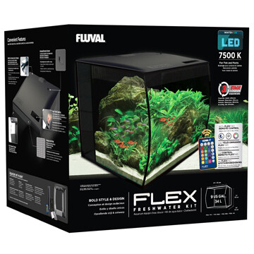 FLUVAL FLEX AQUARIUM KIT 34L