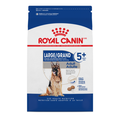 ROYAL CANIN DOG LARGE ADULT 5+ 30LB
