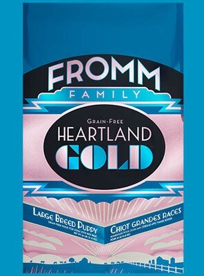 FROMM DOG HEARTLAND GOLD GF LGE BREED PUPPY 5.4KG