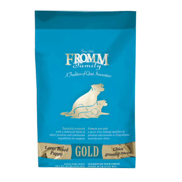 FROMM DOG GOLD LGE BREED PUPPY 13.61KG