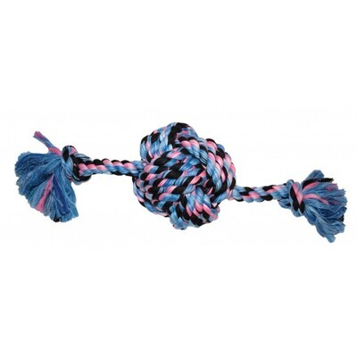 MONKEY FIST ROPE BALL-LG-18IN W/ROPE ENDS