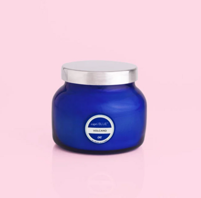 CBlue Volcano Blue Petite Candle