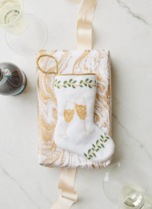 Bauble Stocking - Champagne Toast