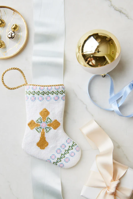 Bauble Stocking - Immanuel Cross