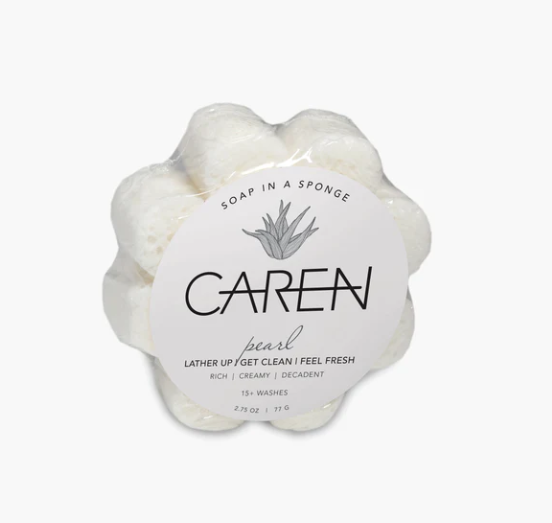 Caren Pearl Shower Sponge
