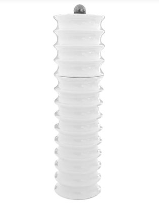 Addison Ross 24cm Twister S&amp;P Grinder White