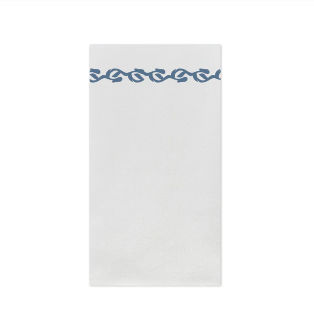 Vietri Guest Napkins - Blue Florentine