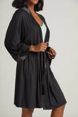 FpD Kimono Robe Black