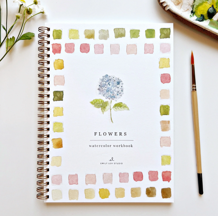 ELS Flowers Watercolor Workbook