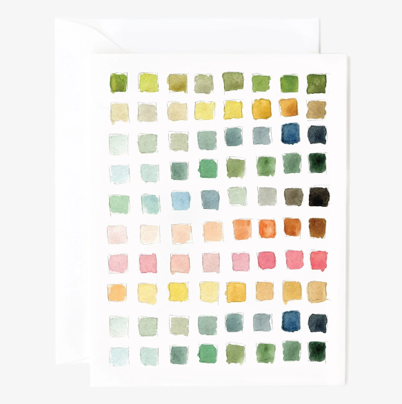 Notecard Set Paint Swatches Notecard Set Paint Swatches
