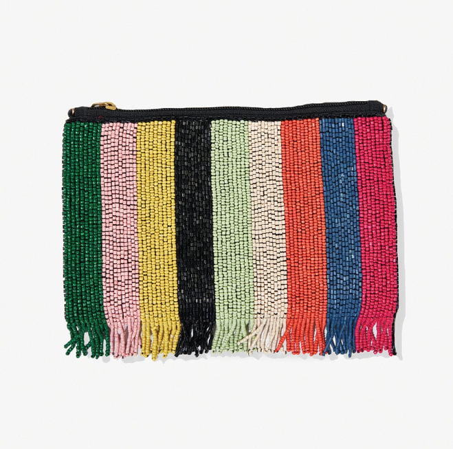 Margaret Beaded Clutch