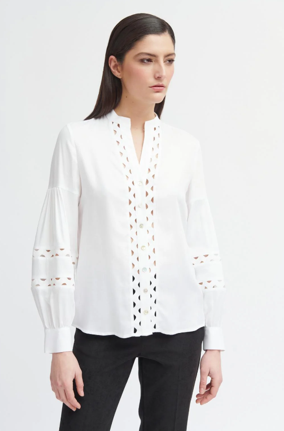 Roda White Blouse