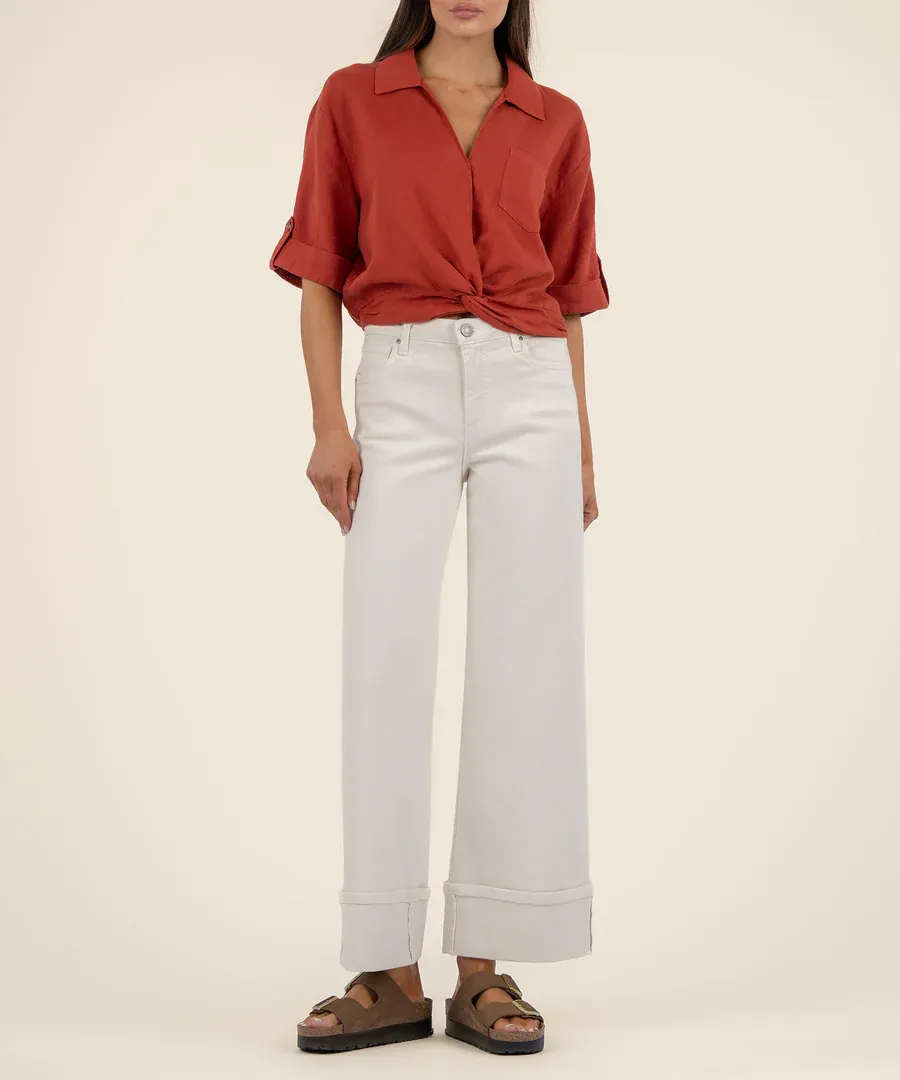 KUT Rebel Knot Front Top