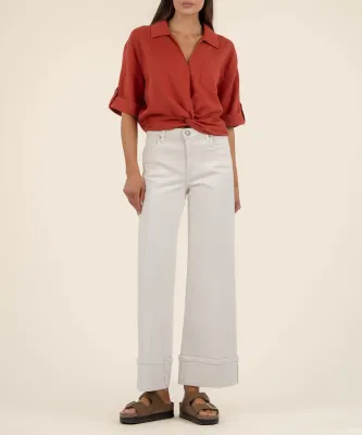 KUT Rebel Knot Front Top