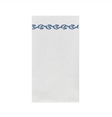 Vietri Guest Towel Blue Florentine