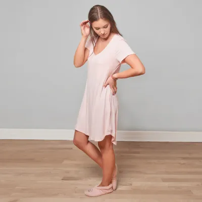 FpD S/Sleeve Gown Pink