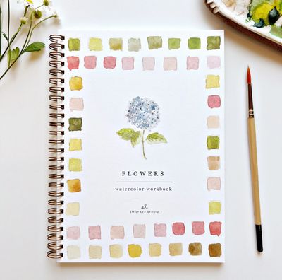 ELS Flowers Watercolor Workbook